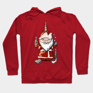 Drunk Santa Clous Hoodie